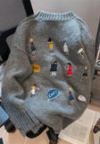 Embroidered Knitted