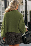 Dropped Shoulder Mock Neck
