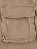 Vintage Multi Pocket Patched Cargo Jeans-Outfit