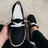 Women Flats Summer Casual Shoes Female Breathable Slip On Loafers Canvas Sneakers Fashion Mocassin Femme Plus