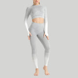 Piece Push Up Set Leggings Shirt Gym Sets Tracksuit Women Workout Gym Clothing Sport Clothes Fitness Suits Women's