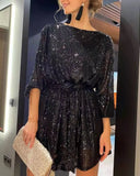 Festival Party Bright Crystal Pearl Dress