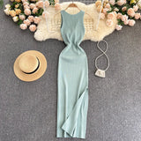 Women's Summer New Sexy Kinesith Heart-Scuttered Fashion Two-Pin Knitted