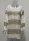 Beach Hooded Knitted Long-Sleeved Bikini Sunscreen