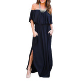 Spring And Summer EBAY Explosion Lotus Leaf Side Shoulder Long Bag Long