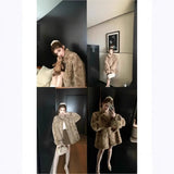 And Winter Imitation Fox Thick Long Suit Collar Imitation Fur Coat In The Long Plush Fur