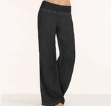 Large Casual Thin Wide Leg Trousers