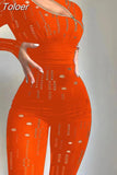 Women Elegant One Shoulder Long Sleeve Jumpsuits Sexy Puff Sleeve Tops Elegant Office Ladies Long Pants High Waist Party