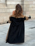 Temperament Famous Autumn And Winter Fashion Long-Terms Of The Big Lady, The Fur Wool Coat Coat Coat