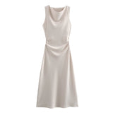New Silk-Shythm-Suffless Dress