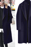 Autumn Winter Coats 2023 European Style Women Long Coats Single-breasted Hairy Female Long Jacket Coat Women