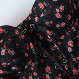 Women's New Chiffon Long-Sleeved Printed Dress