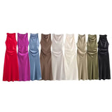 New Silk-Shythm-Suffless Dress