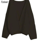 Yellow Knitting Cardigan Women 2023 Autumn Long Sleeve Loose Sweater Cardigans Woman Korean Style Solid Color Thin