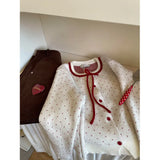 Complete Set Of Autumn Wear 2025 Cute Age Reduction Knitted Skirt Short Skirt Two-Piece Skirt