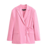Homemade New Women's Clothing With Easy-Rette Clip Long Sleeve Suit Coat