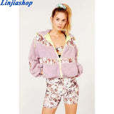 Women Jacket Coat Warm Thick Puff Teddy Jackets Zipper Pockets Long Sleeve Casual Streetwear Overcoat