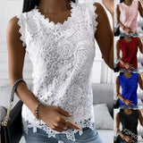 Explosion Women's 2025 Summer New T-Shirt Back Jacket Lace
