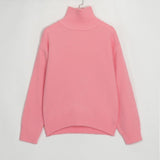 Wixra Basic Turtleneck Sweaters Women Pullover Jumper New Korean Chic Fashion Autumn Winter Ladies Solid Knitwear