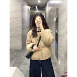 Collar Cotton Coat Women's Autumn And Winter 2025 New High-End Feel Super-Good-Looking Cotton