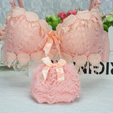 Sale Women Underwear Set Cotton Bra Panty Set Brand Embroidery Tassel Sexy Lingerie Brassiere Sets Push Up bra brief