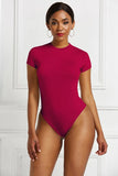 Sleeve Bodysuit Women 2021 Spring New Outfits Streetwear Plus Size Oversize Spring Women's Body Solid Color Female