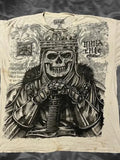 Street Demon Skull Tide Brand New Printed T-Shirt Gothic High Street T-Shirt Round