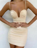 Sexy Strap Fold Midi