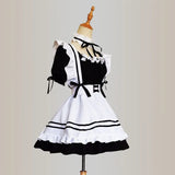 Party Sannian Women Dress Summer Red Wine Sweetheart Maid Outfit Lolita Cute Maid Outfit Cosplay Game Costume Women