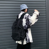 Tie Dye Shirts Long Sleeve Gothic Oversized Blouse Korean Streetwear Harajuku Women Men Fashion Clothes Tops
