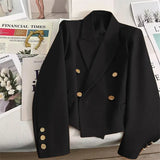 Toloer 2024 New Korean Version Of The Korean Fried Street Temperament Suit Woman-Outfit