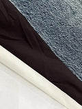 Fashion Women's Denim Skirt Spliced Design High Waist Button Side Split Contrast Color Skirts Spring 2023 Trend New