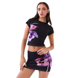 Toloer Women's Summer 2024 Women's Premium Suit Two-Piece Dress-Outfit