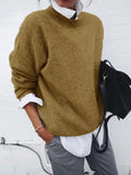 Collar Long Sleeve Fake Two Pieces