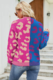 Print Button Down Dropped Shoulder