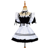 Party Sannian Women Dress Summer Red Wine Sweetheart Maid Outfit Lolita Cute Maid Outfit Cosplay Game Costume Women