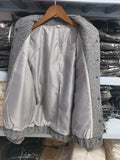 2023 New 15 Color Loose Casual Coat Street Y2K Vertical Collar Dark Button Coat Female B88420-Outfit