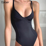 Color Tight Milking Bodysuit Casual Women Cotton Basic Sleeveless Fitness Corset Bodysuit T-shirt Elegant