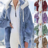 Women's Ebay Long Sweater New Cardigan Hooded Jacket