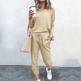 And Winter New Women's Clothing Explosion Loose Solid Color Long-Sleeved Leisure