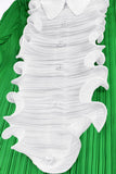 Lettuce Trim Accordion Pleated