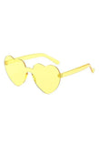 Heart Frame Sunglasses-Outfit