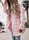 Print Long Blouse with
