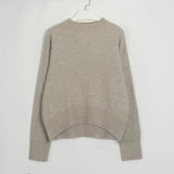 Wixra Women Mock Neck Sweater Autumn Winter New Thick Long Sleeve Loose Pull Jumper Female Basic All Match
