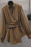 Summer New Elegant Women's Pants Set Fashion Velvet Chiffon Top Wide Leg Trousers Two-piece Set Female Tracksuit