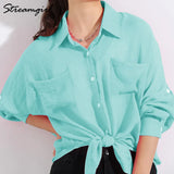 Beach Oversized Shirt Women Summer 2022 Bat Sleeve Top Transparent Blouses Summer Covers Shirts For Women Beach