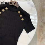 Knitted Tshirt Woman Spring Autumn Fashion Underwear Outer Wear Goddess Knitted T-shirt Ladies Body Jumper Shirt