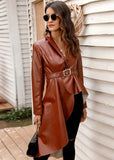 Leather Formal Swallowtail Long
