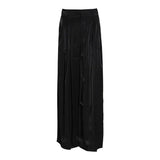 Straight Pleated Wide Leg Pants For Women High Waist Casual Solid Joker Trouser Female Fashion New Spring
