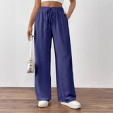 Wish Summer Bursts Of Slacks Loose Pockets Tight Leg Trousers